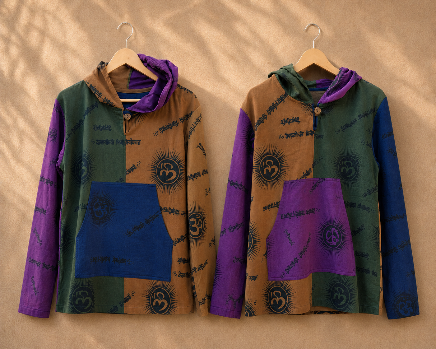 Patchwork Hoodie