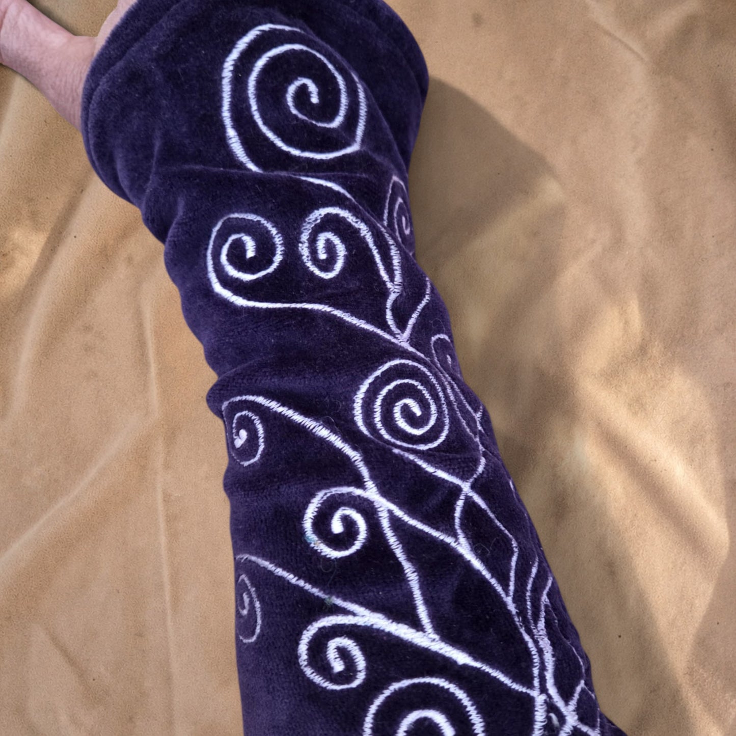Spiral Velvet Warmers