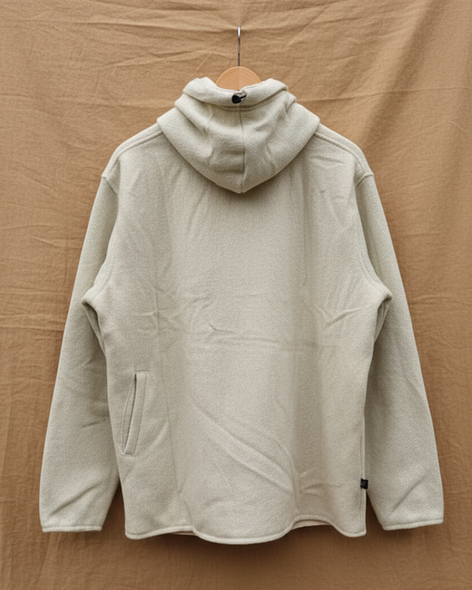 Achterkant crème fleece