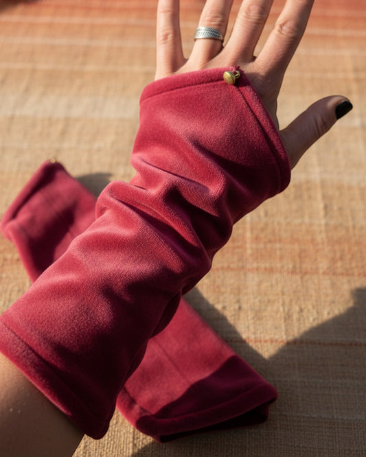 Roze fuchsia armwarmer