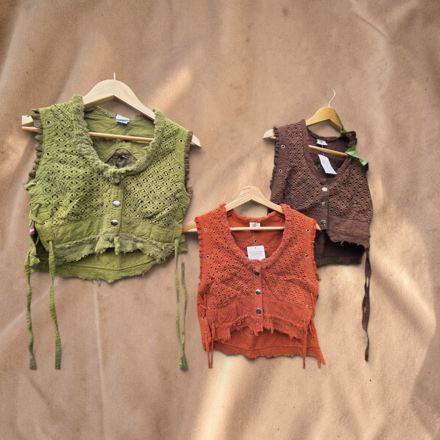 Laceback Artisan Vest