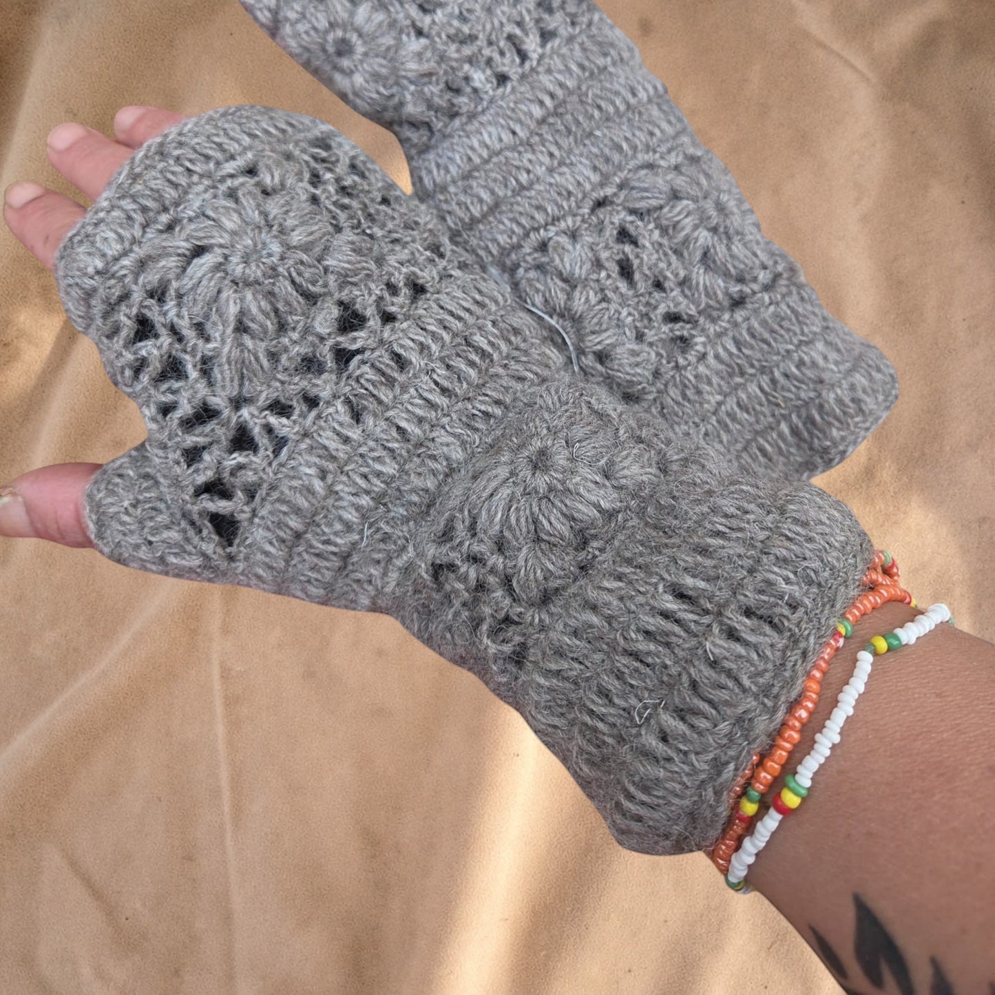 Gehaakte Vingerloze Handwarmers