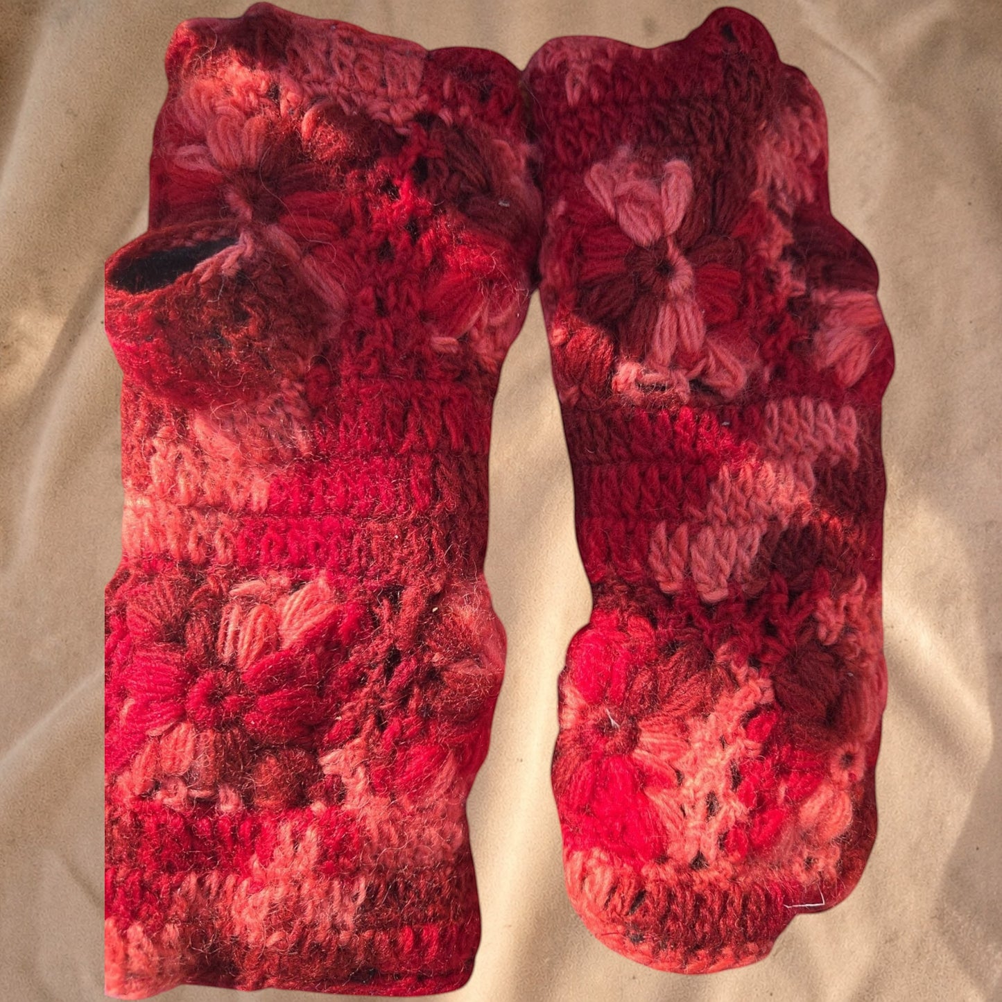 Gehaakte Vingerloze Handwarmers