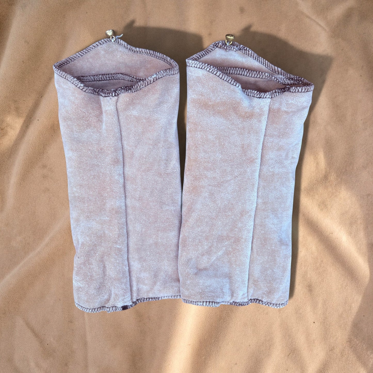 Layered Velvet Warmers