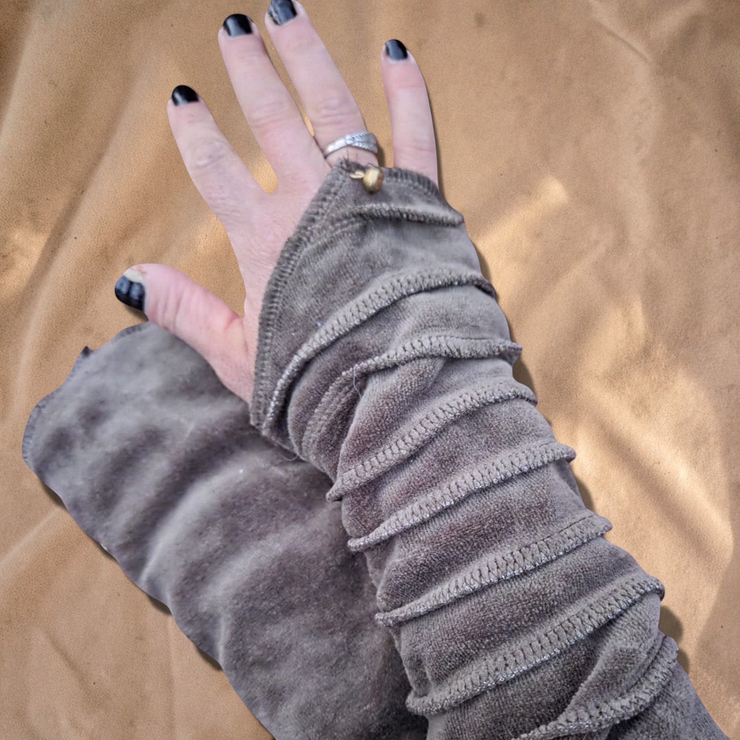 Layered Velvet Warmers