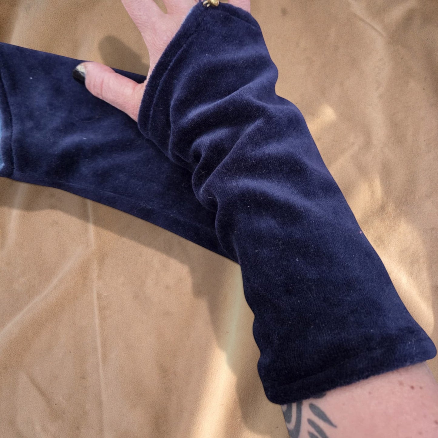 Layered Velvet Warmers