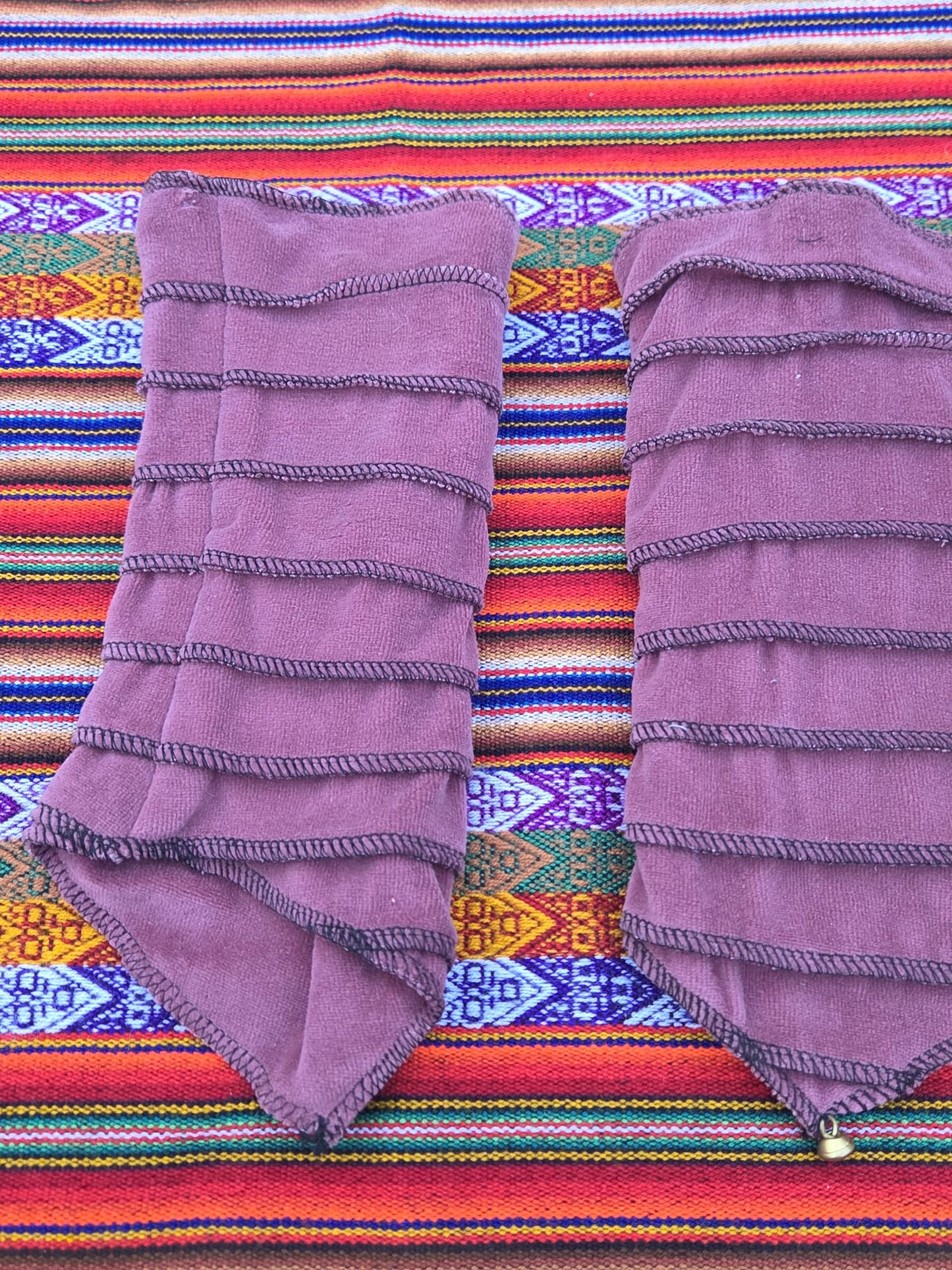 Layered Velvet Warmers