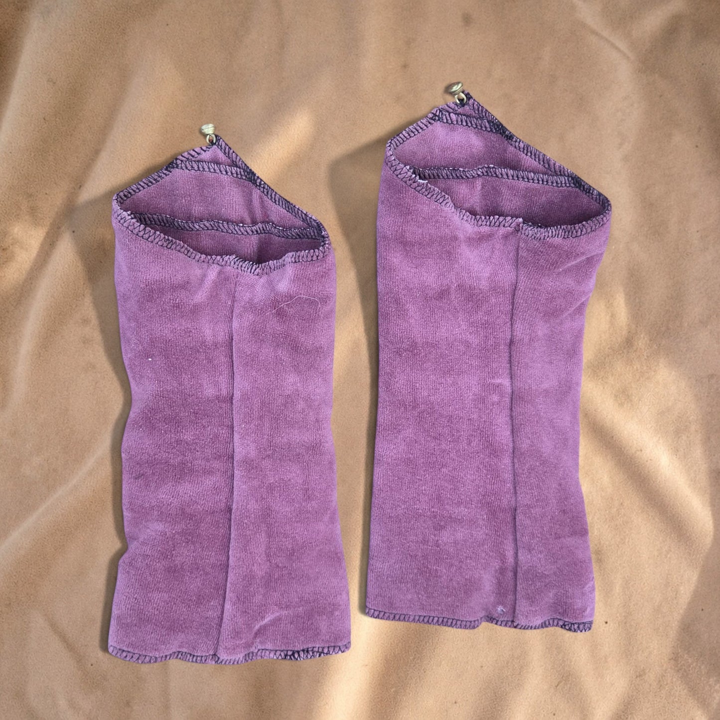 Layered Velvet Warmers