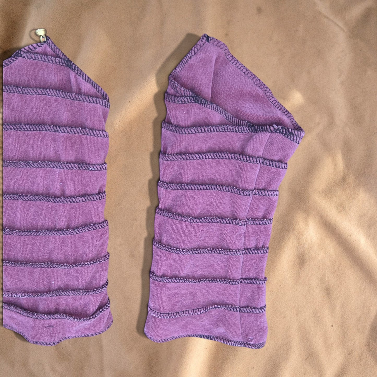 Layered Velvet Warmers