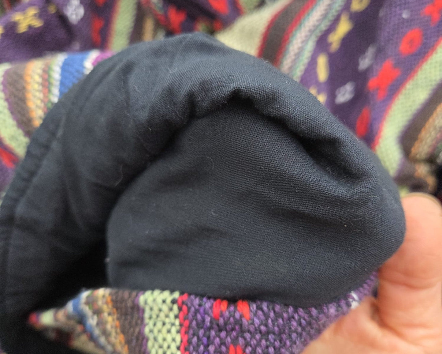 Geweven Hoodie Met Traditioneel Patroon