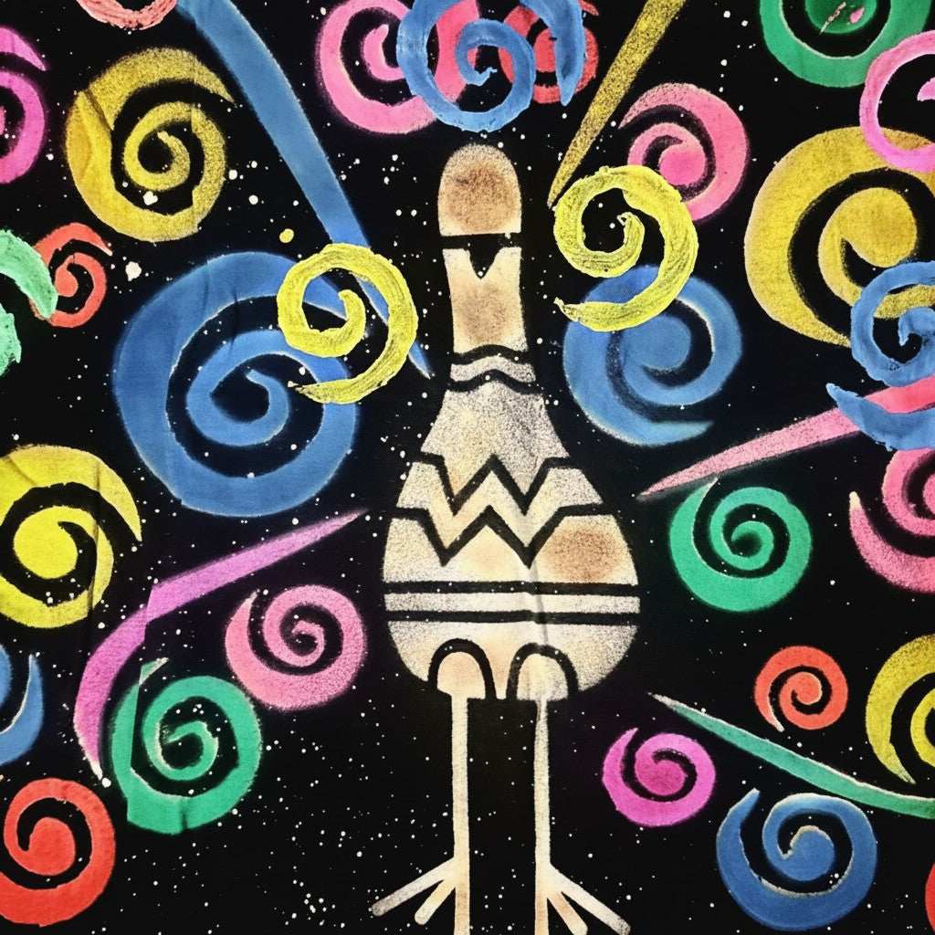 Peacock Dance Top