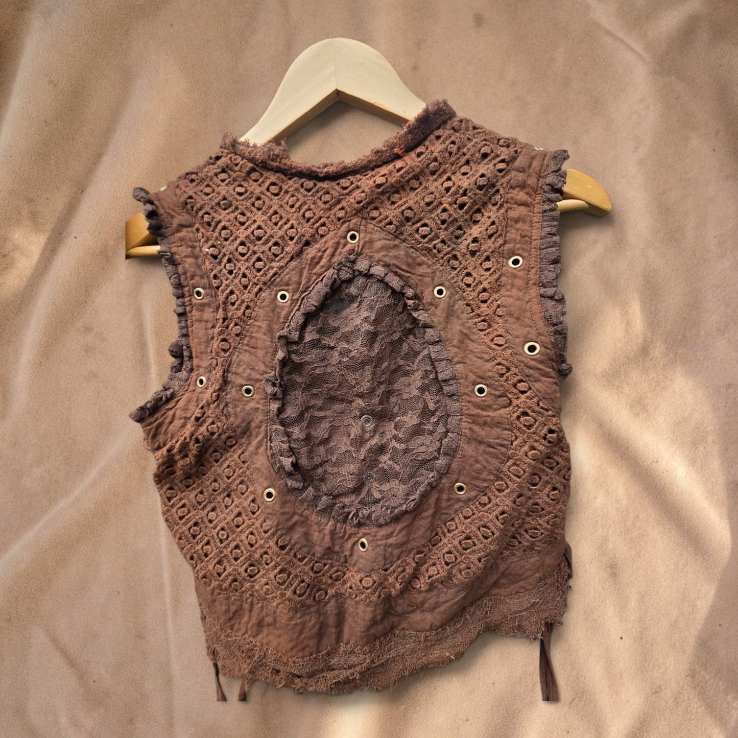 Laceback Artisan Vest