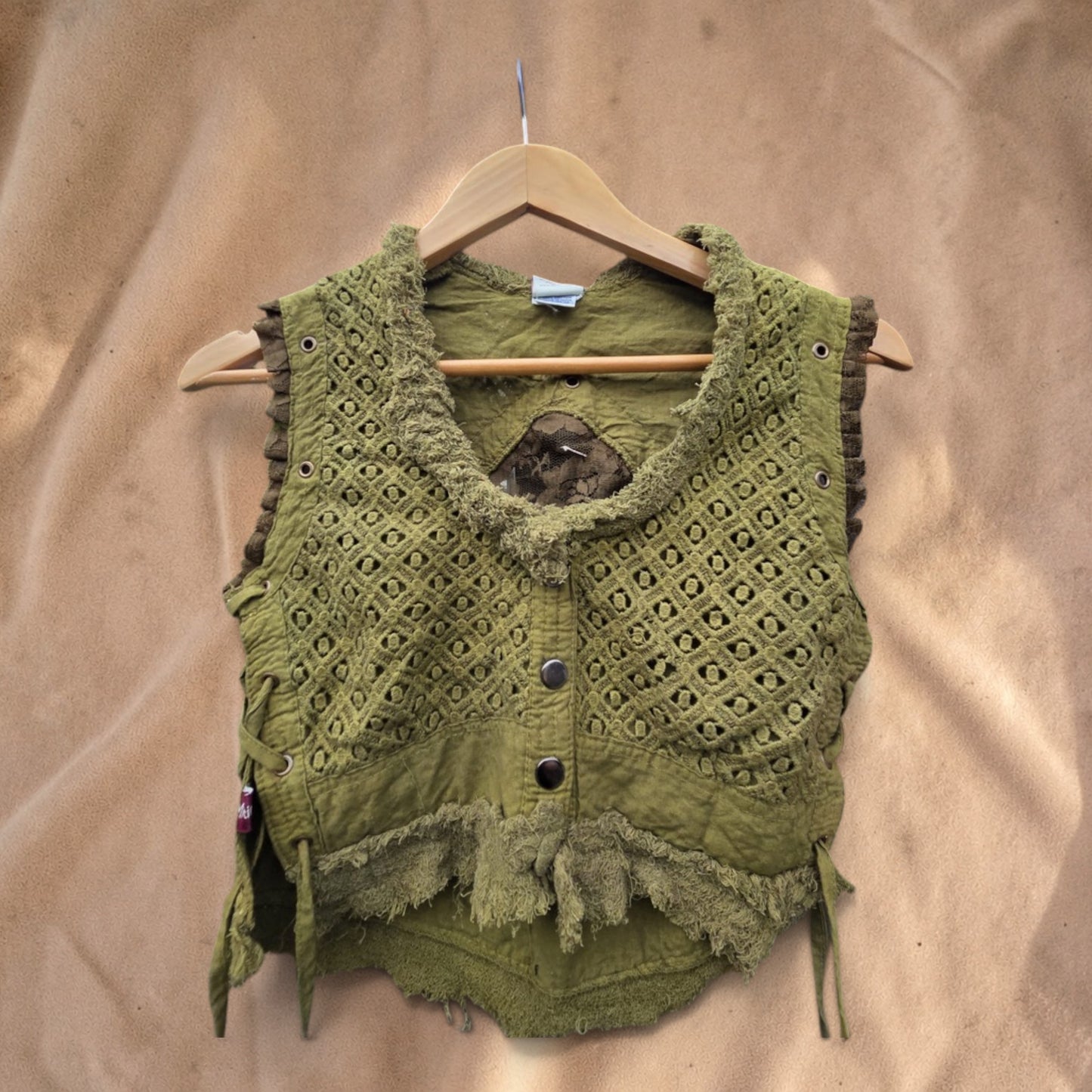 Laceback Artisan Vest