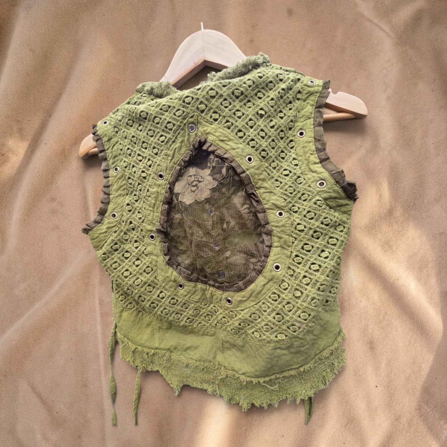 Laceback Artisan Vest