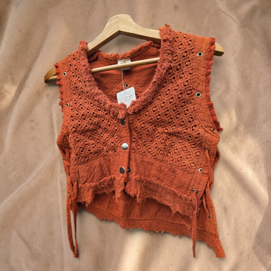 Laceback Artisan Vest
