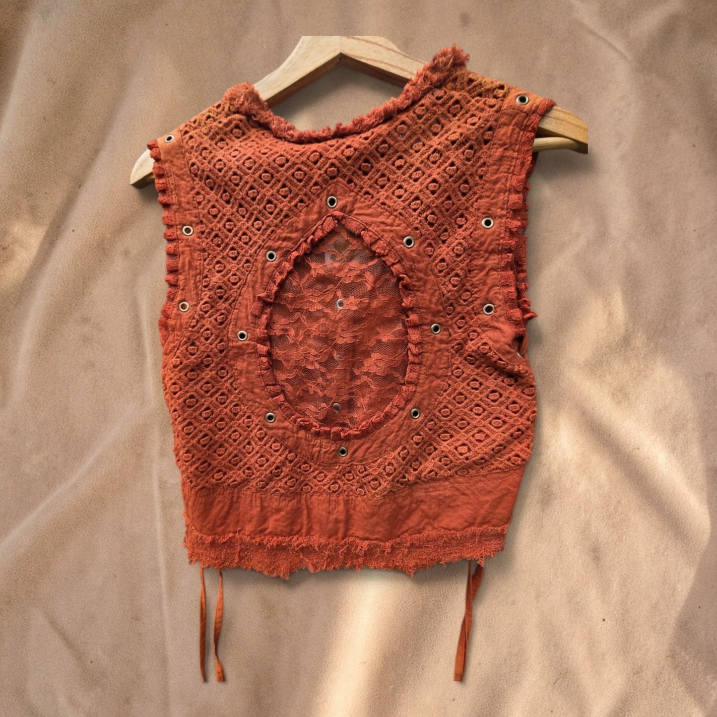 Laceback Artisan Vest