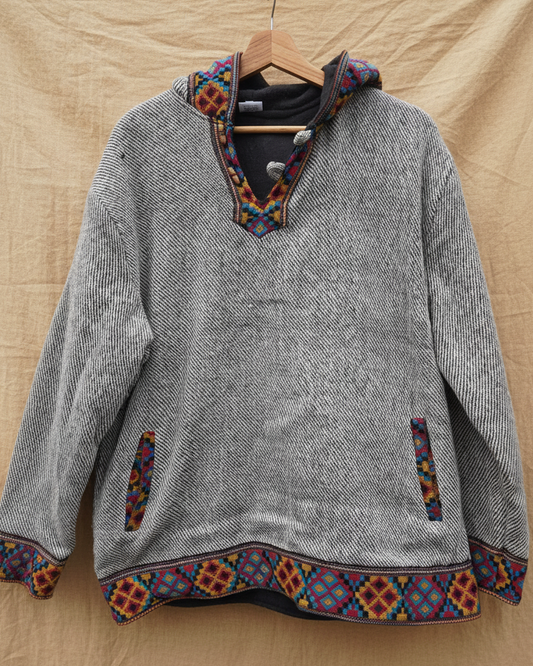 Weave Hoodie — Moonstone Mosaic