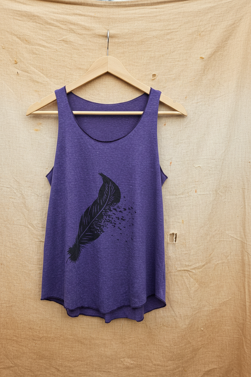 Shadow Feather Top