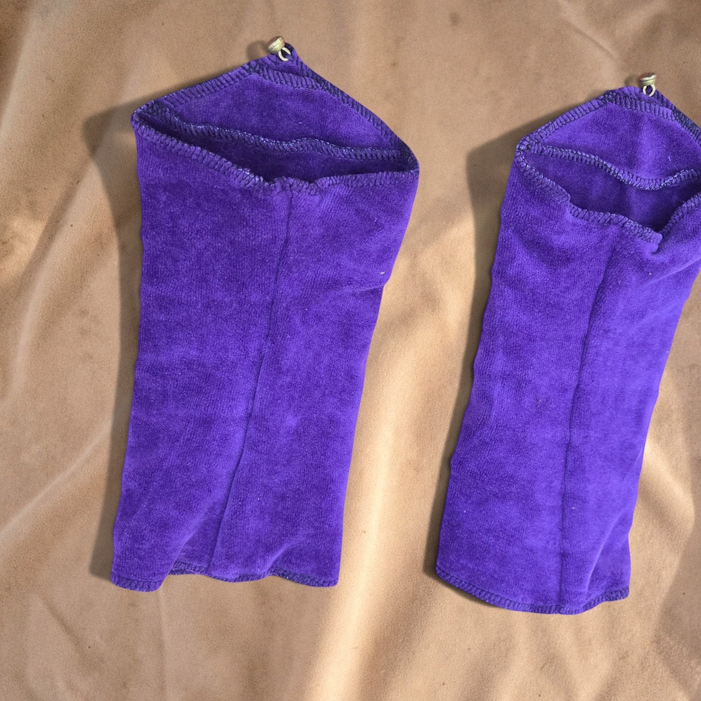 Layered Velvet Warmers