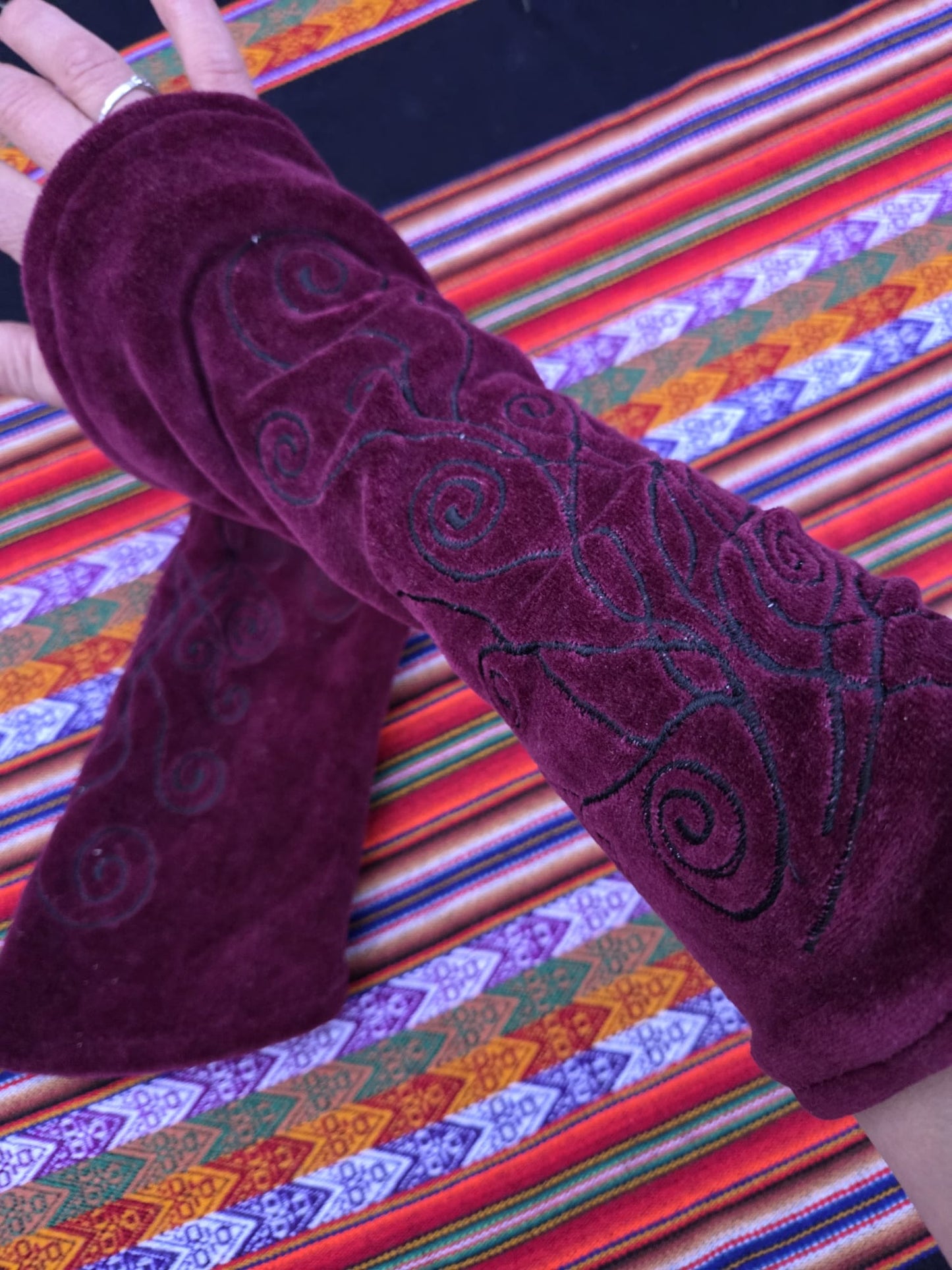 Spiral Velvet Warmers