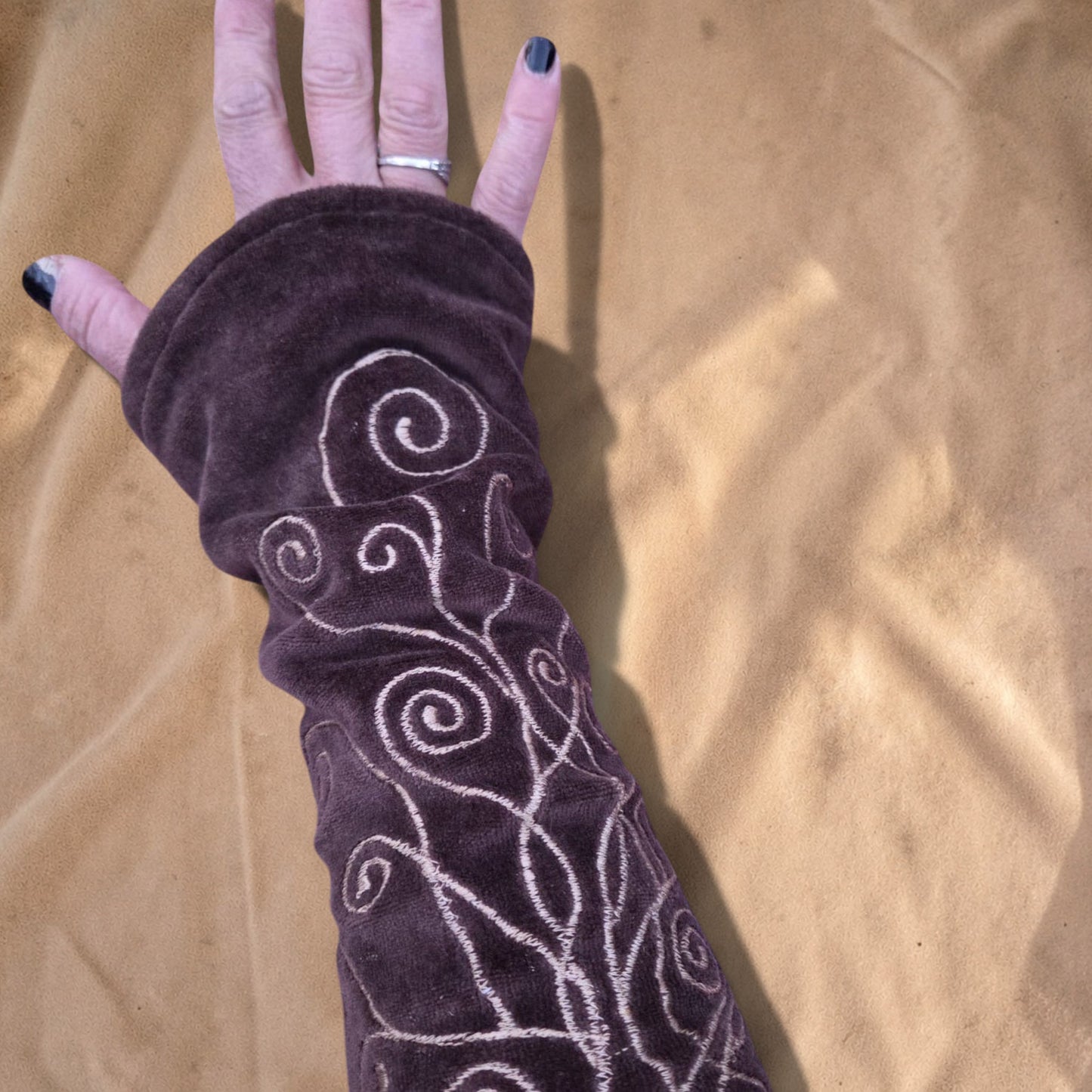 Spiral Velvet Warmers
