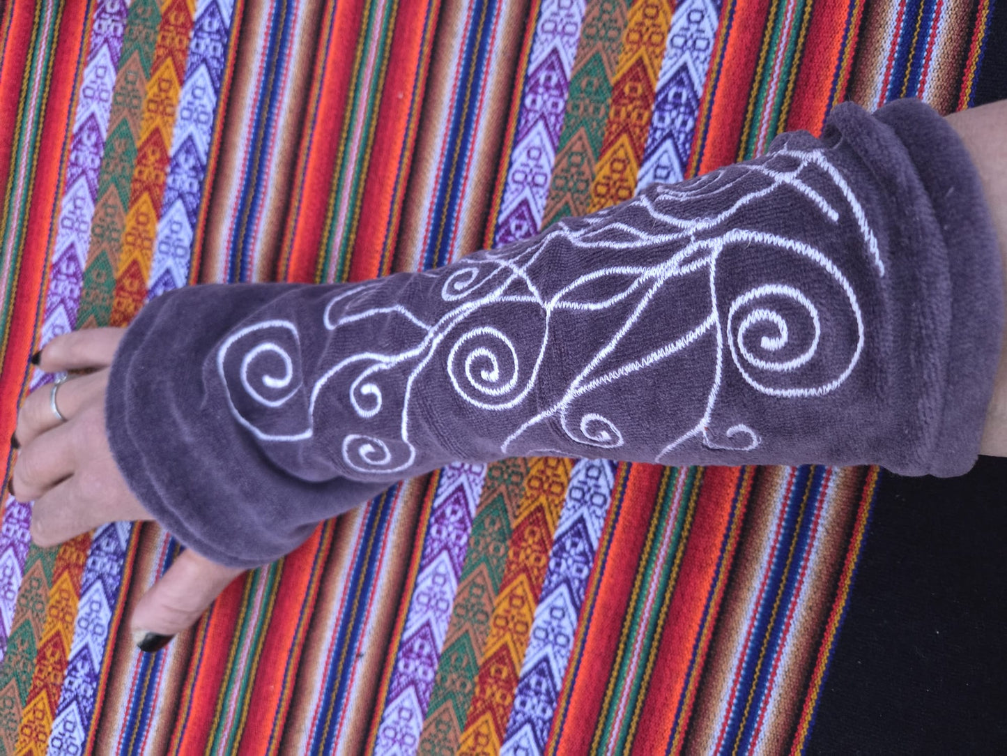 Spiral Velvet Warmers
