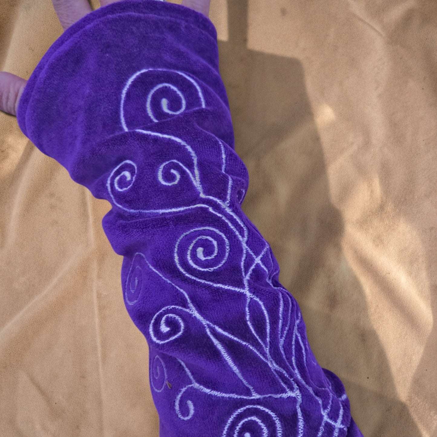 Spiral Velvet Warmers