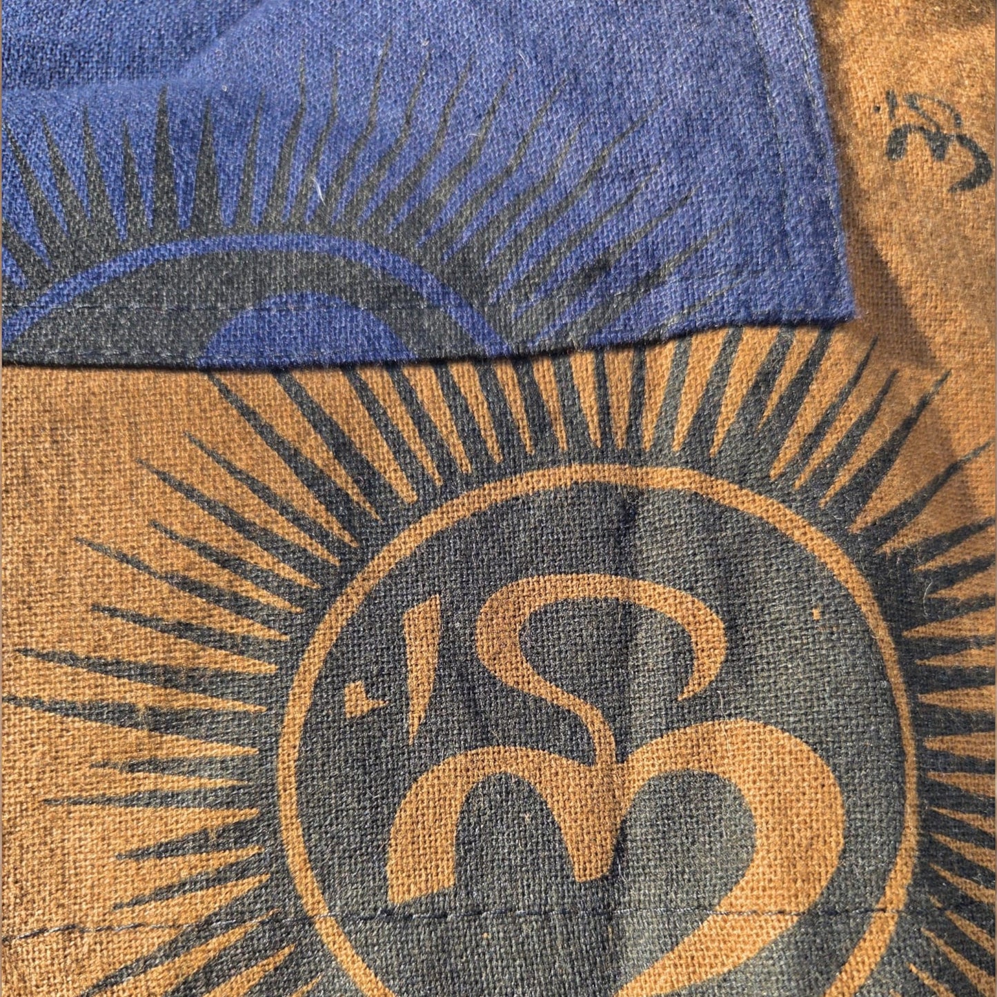 Om Patchwork Hoodie