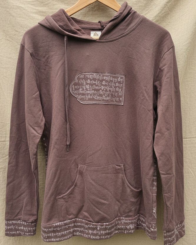 Bruin hoodie voor linnen