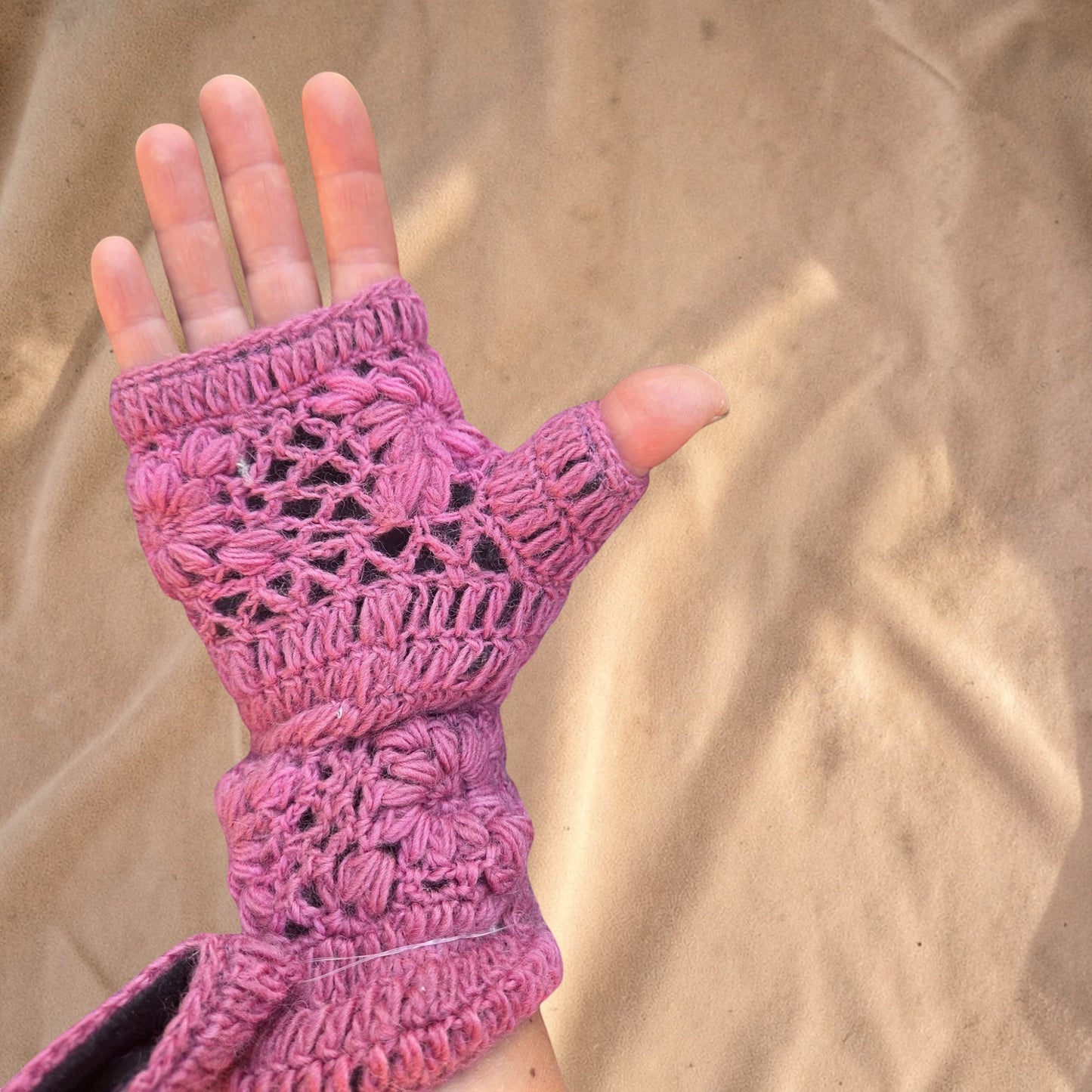 Gehaakte Vingerloze Handwarmers