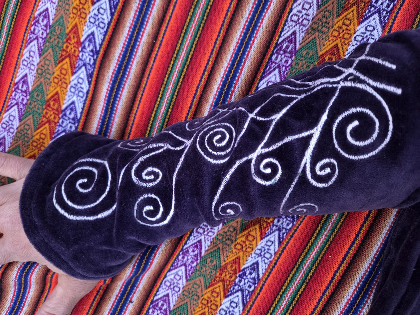 Spiral Velvet Warmers