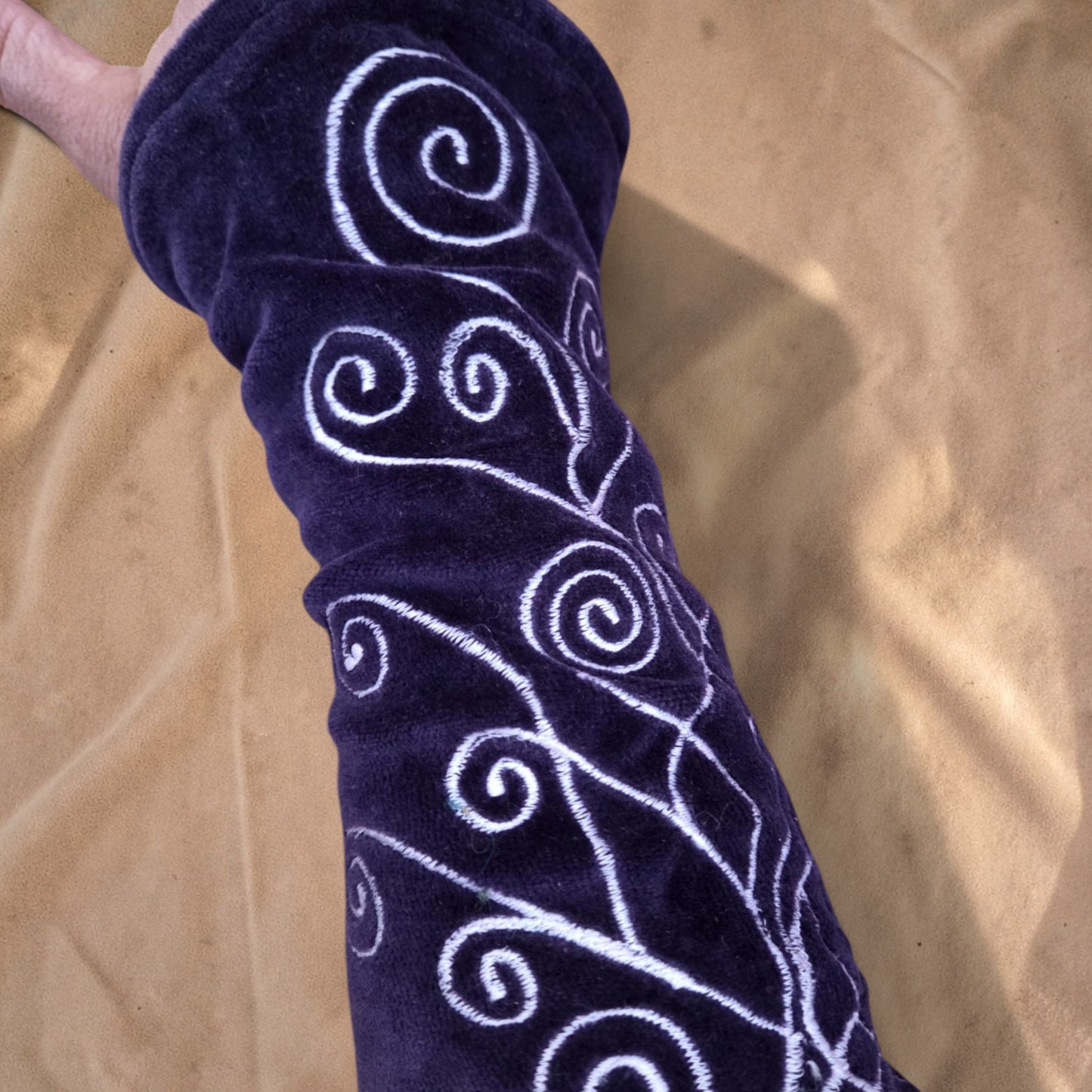 Spiral Velvet Warmers
