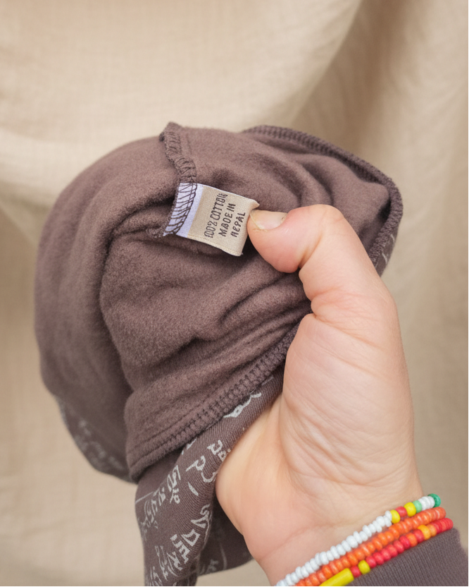 Label detail linnen