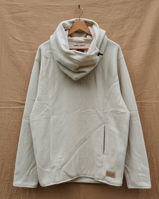Voorkant crème fleece